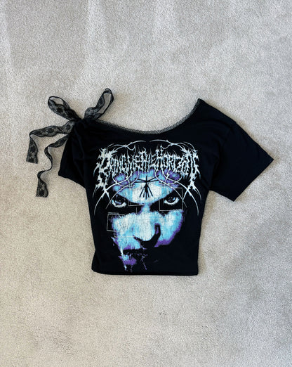 Bring Me The Horizon Off The Shoulder Top