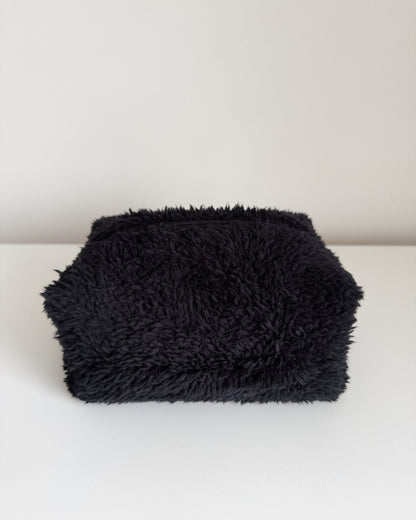 Black Teddy Makeup Bag