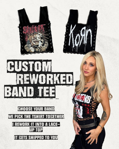 Custom Reworked Band Tshirt