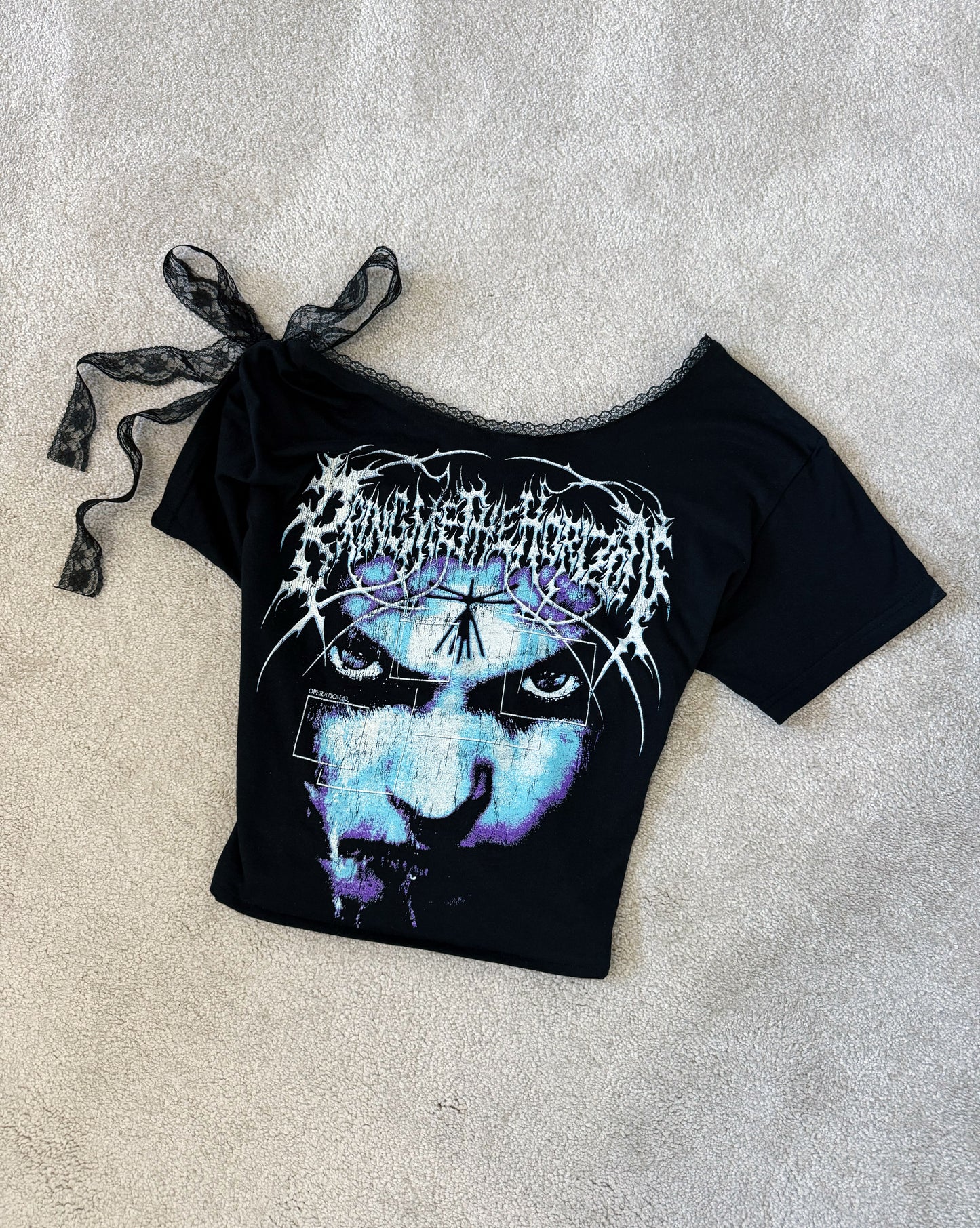 Bring Me The Horizon Off The Shoulder Top